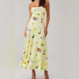 For Love and Lemons Carla strapless size Small